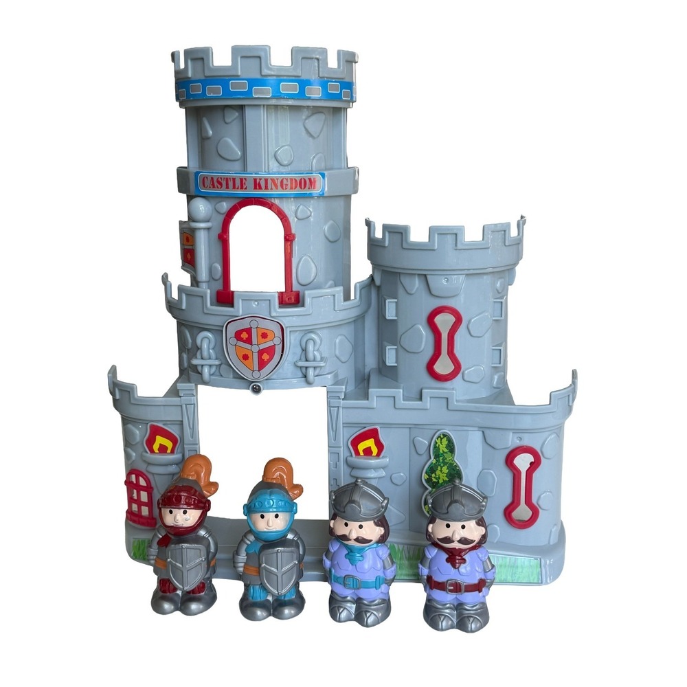 Lego Duplo Blocs 253 Pieces Mega Blocks Castle Figures Animals Cars & Much More - Picture 3 of 11